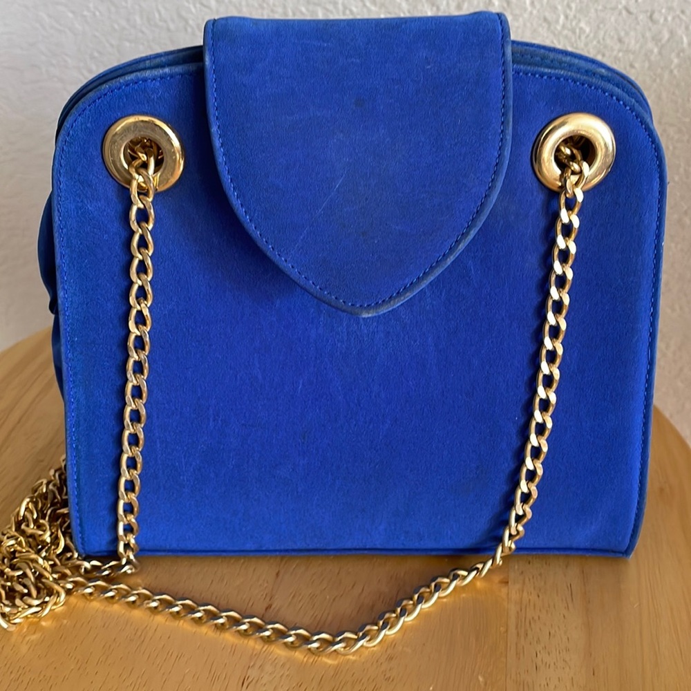 Stuart Weitzman Blue Evening/Party Purse